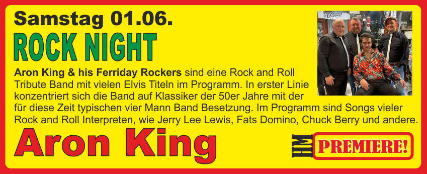 01.06.24 Rock Night Aron King