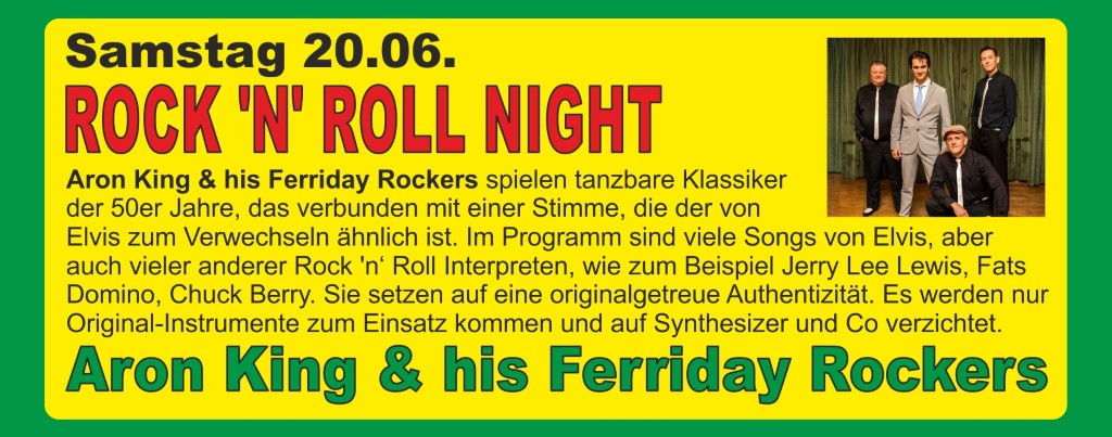 01.06.24 Rock Night Aron King